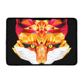 Geometric Fox Print Kitchen Mat