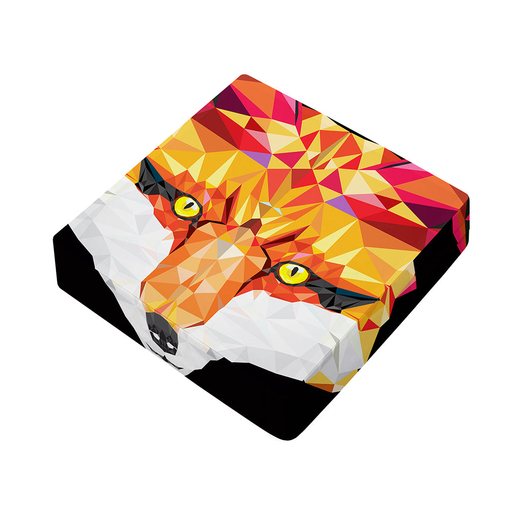 Geometric Fox Print Outdoor Seat Cushion Cover