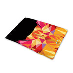 Geometric Fox Print Pet Cooling Mat Cover