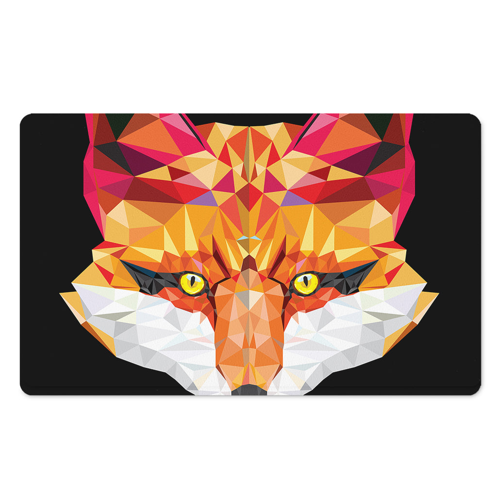 Geometric Fox Print Polyester Doormat