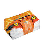 Geometric Fox Print Rectangle Tissue Box Cover