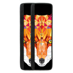 Geometric Fox Print Refrigerator Handle Covers