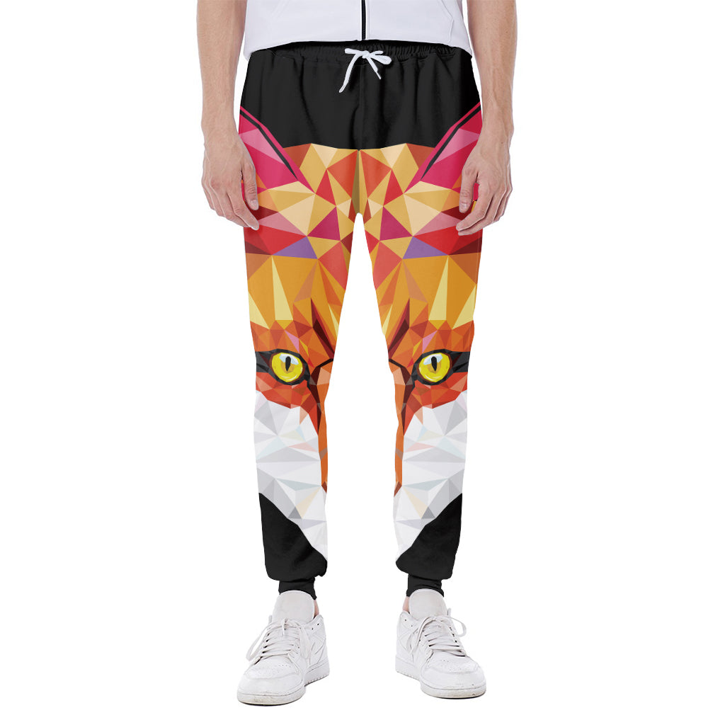 Geometric Fox Print Scuba Joggers