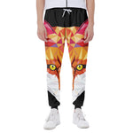 Geometric Fox Print Scuba Joggers