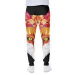 Geometric Fox Print Scuba Joggers