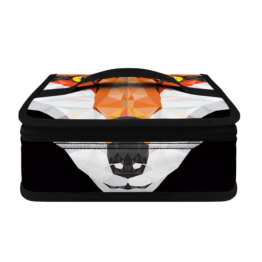 Geometric Fox Print Small Lunch Bag