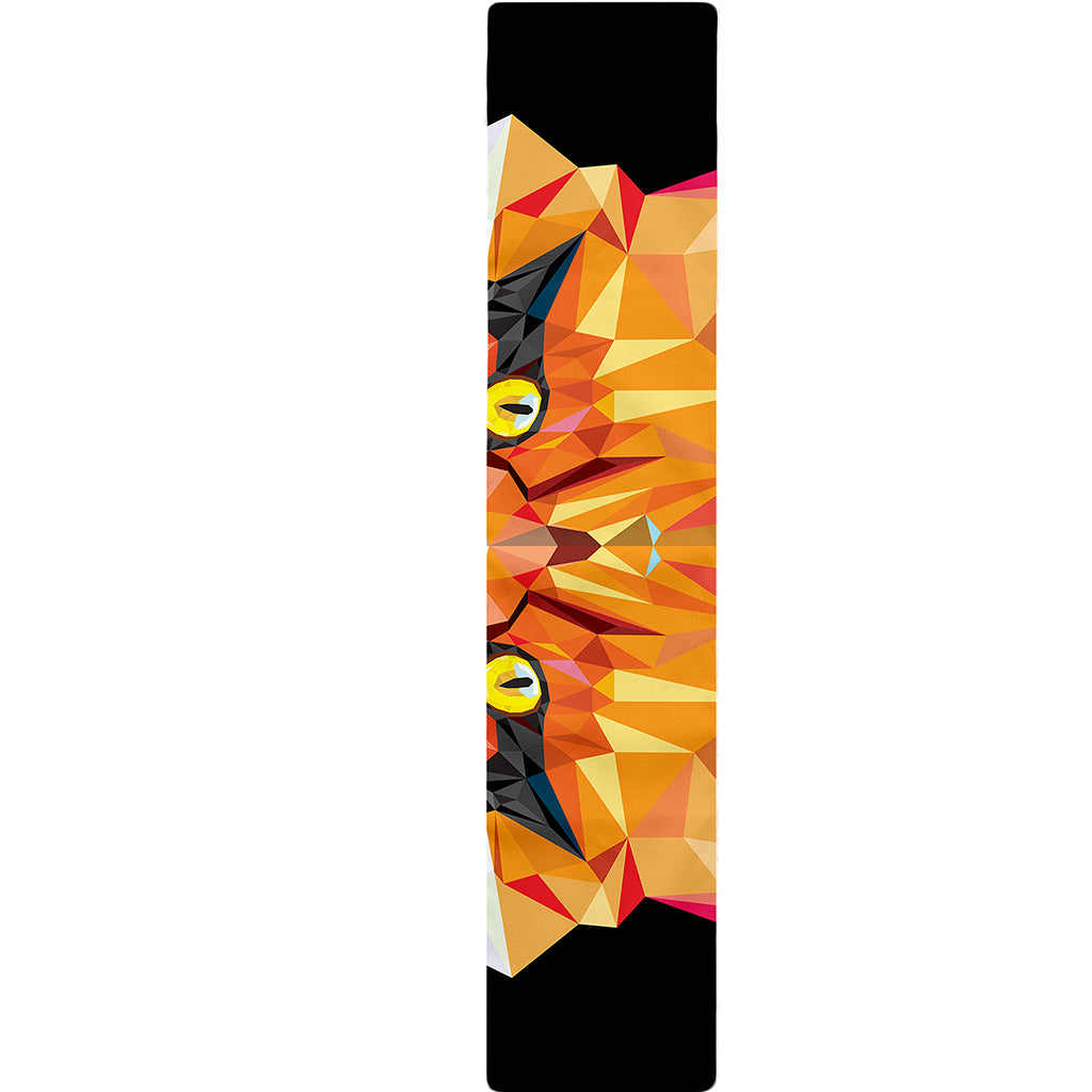 Geometric Fox Print Table Runner