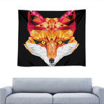 Geometric Fox Print Tapestry