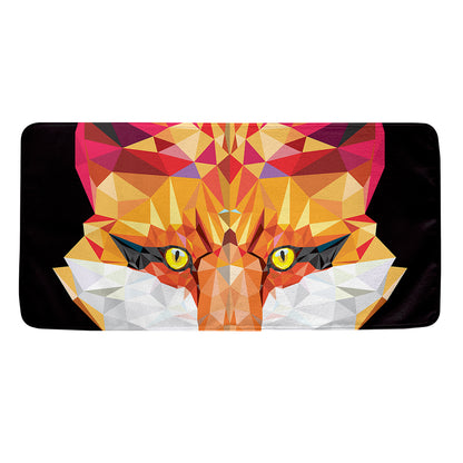 Geometric Fox Print Towel