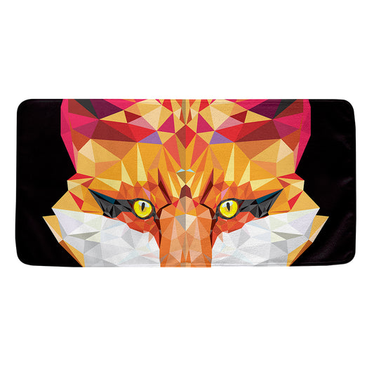 Geometric Fox Print Towel
