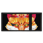 Geometric Fox Print Trifold Wallet