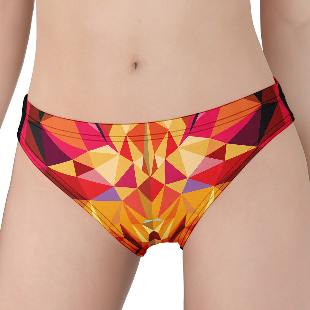 Geometric Fox Print Women's Panties