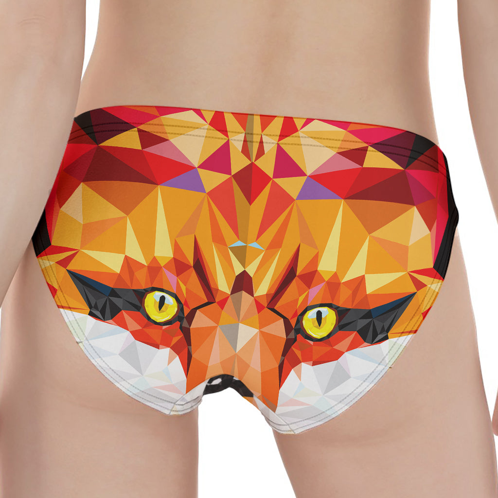 Geometric Fox Print Women's Panties