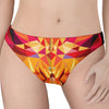 Geometric Fox Print Women's Thong