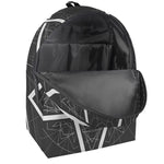 Geometric Inverted Pentagram Print Backpack