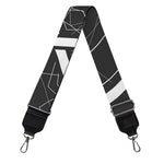 Geometric Inverted Pentagram Print Bag Strap