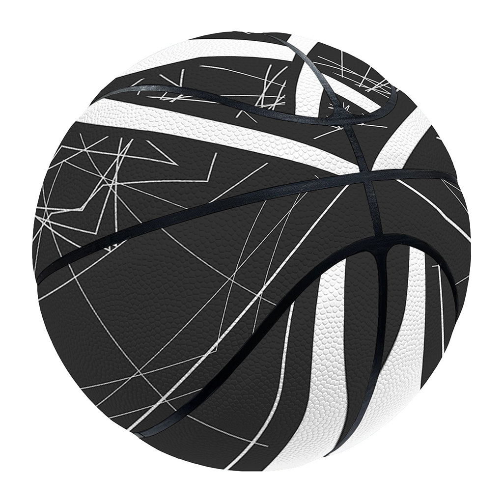 Geometric Inverted Pentagram Print Basketball
