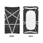 Geometric Inverted Pentagram Print Changing Pad Cover