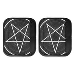 Geometric Inverted Pentagram Print Handle Covers