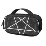 Geometric Inverted Pentagram Print Insulin Cooler Travel Case