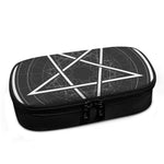 Geometric Inverted Pentagram Print Insulin Cooler Travel Case