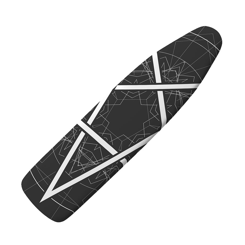 Geometric Inverted Pentagram Print Ironing Board Cover