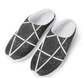 Geometric Inverted Pentagram Print Mesh Casual Shoes