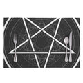 Geometric Inverted Pentagram Print Placemat