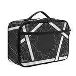 Geometric Inverted Pentagram Print Portable Lunch Bag