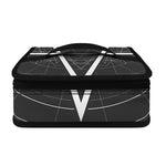Geometric Inverted Pentagram Print Small Lunch Bag
