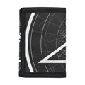 Geometric Inverted Pentagram Print Trifold Wallet
