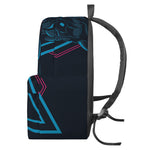 Geometric Japanese Demon Print Backpack
