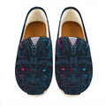 Geometric Japanese Demon Print Casual Shoes