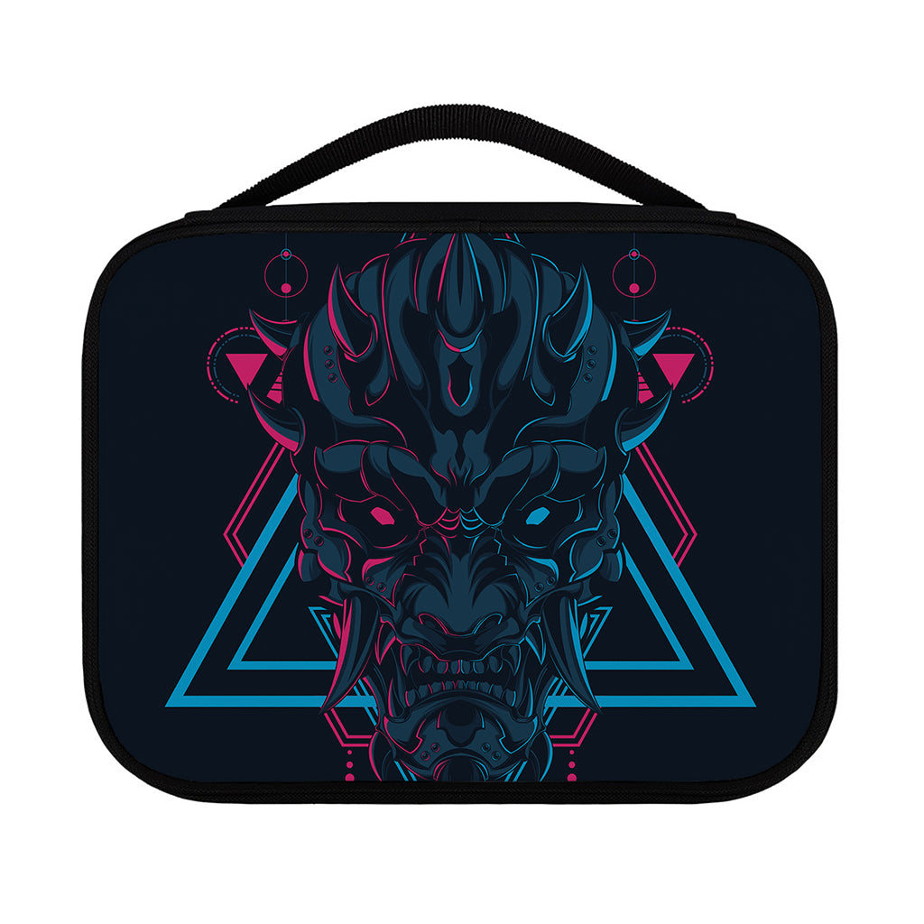 Geometric Japanese Demon Print Classic Bible Case