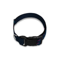 Geometric Japanese Demon Print Dog Collar