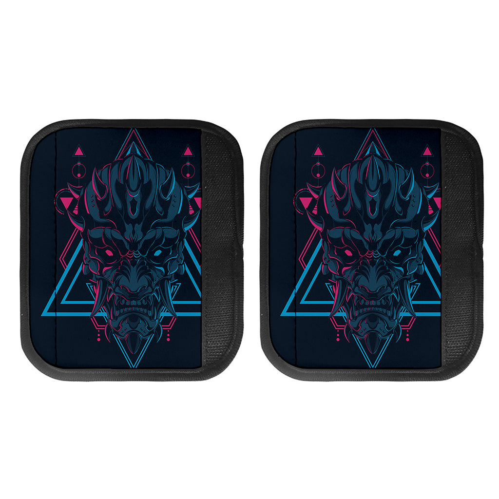 Geometric Japanese Demon Print Handle Covers