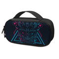 Geometric Japanese Demon Print Portable Cooler Travel Case