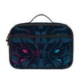 Geometric Japanese Demon Print Portable Lunch Bag