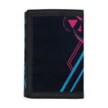 Geometric Japanese Demon Print Trifold Wallet