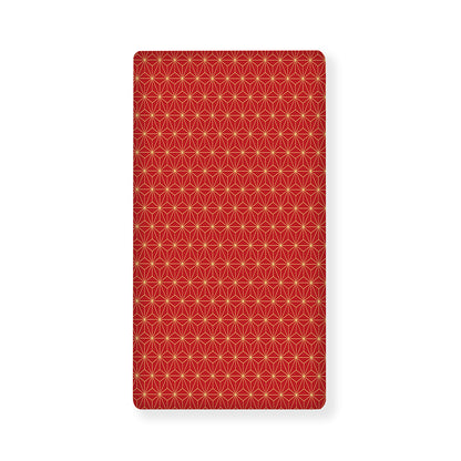 Geometric Japanese Floral Pattern Print Baby Crib Sheet