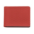 Geometric Japanese Floral Pattern Print Bifold Wallet