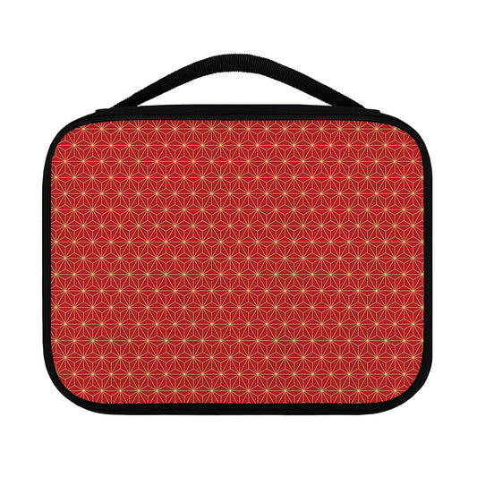 Geometric Japanese Floral Pattern Print Classic Bible Case