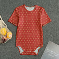 Geometric Japanese Floral Pattern Print Men's Bodysuit