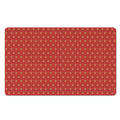 Geometric Japanese Floral Pattern Print Polyester Doormat