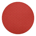 Geometric Japanese Floral Pattern Print Round Blanket