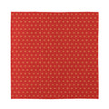 Geometric Japanese Floral Pattern Print Silk Bandana