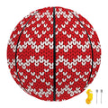 Geometric Knitted Pattern Print Basketball