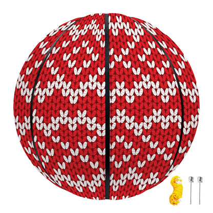 Geometric Knitted Pattern Print Basketball
