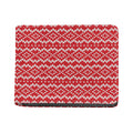 Geometric Knitted Pattern Print Bifold Wallet