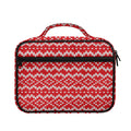 Geometric Knitted Pattern Print Briefcase Bible Bag